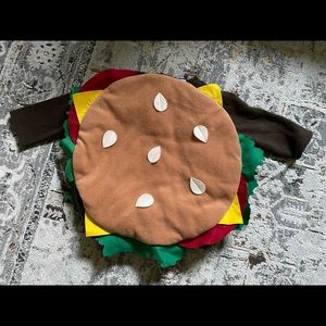 Super Cute Toddler Hamburger Costume